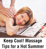 Keep Cool! Massage Tips for a Hot Summer