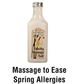 Massage to Ease Spring Allergies