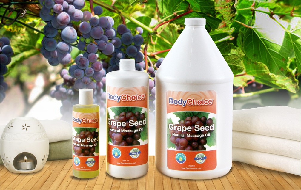 BodyChoice Grape Seed Massage Oil 01